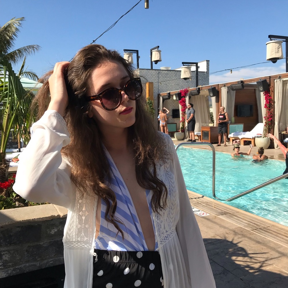 One piece bathing suit